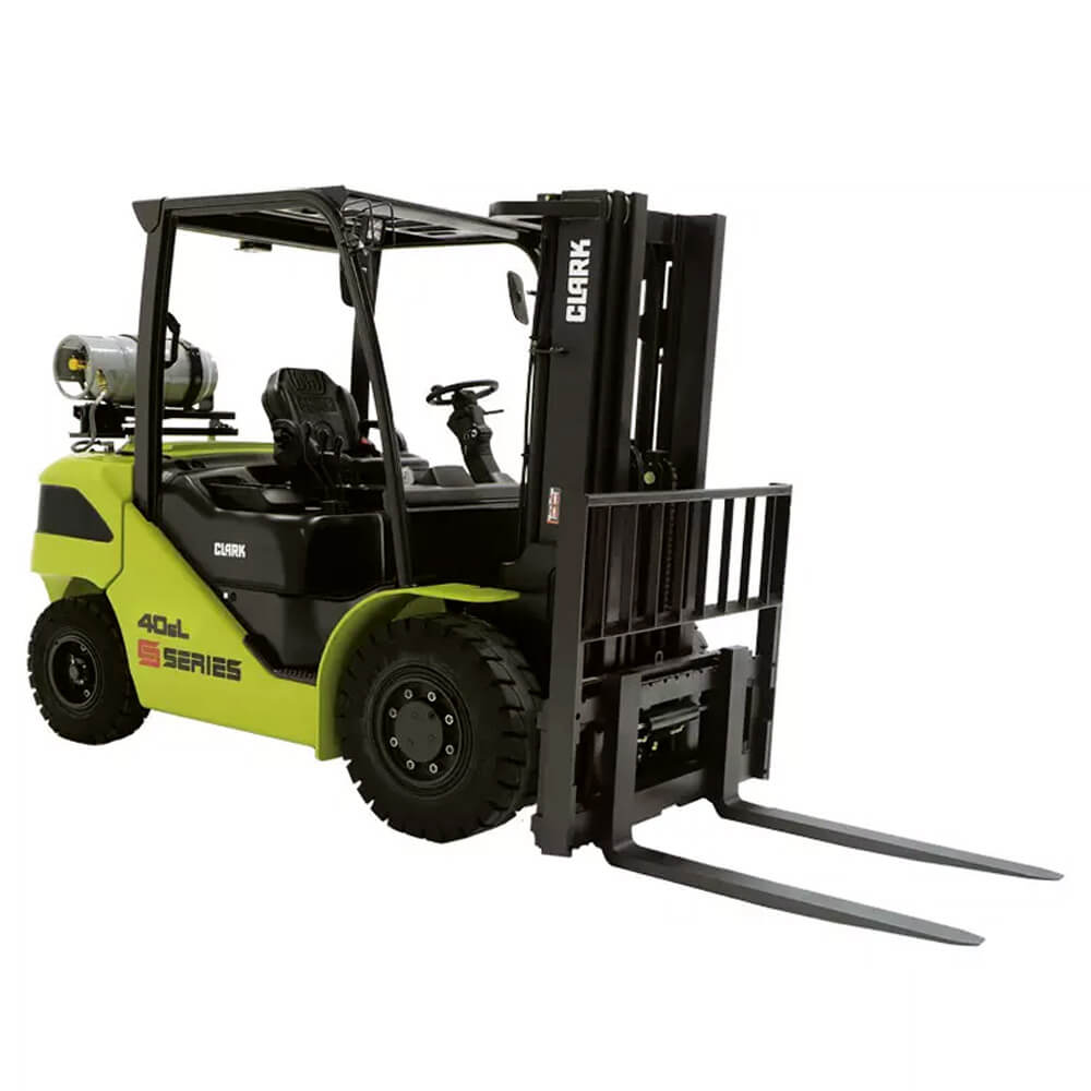 Forklift unloading commercial goods from a lorry in Camberley