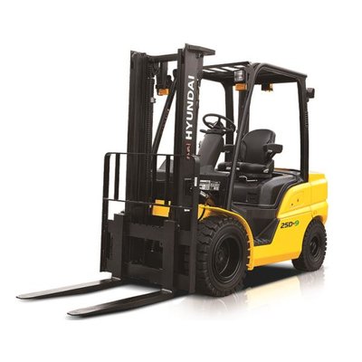 Forklift unloading pallets from a truck in Camberley